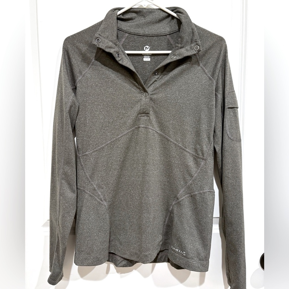 Women's Merrell Select Wick Pullover Active Long Sleeve Medium Run‎ Bike Hike